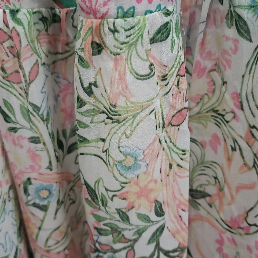 House of Harlow 1960 NWT Floral Tiered Chiffon Maxi Dress, XS - Picture 6 of 10